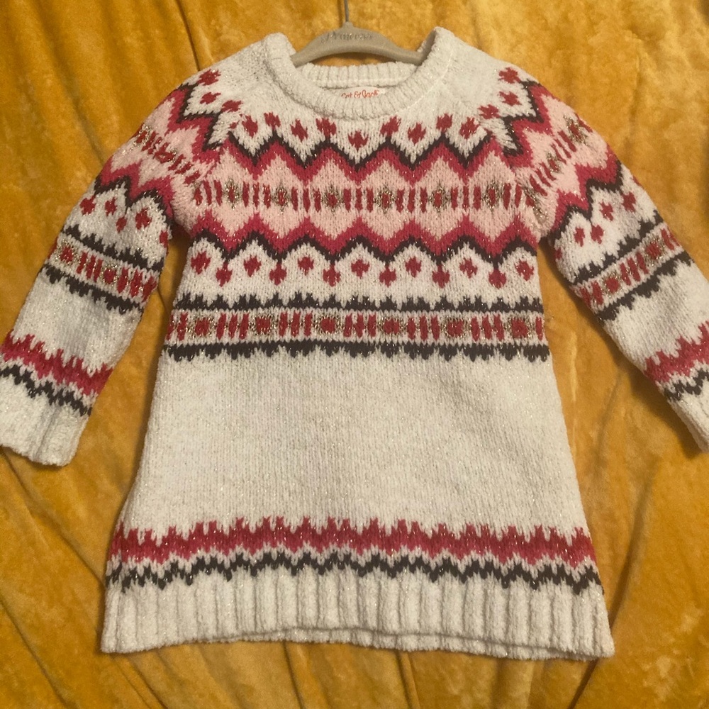 Sweater dress baby girl